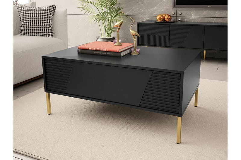 Glenndale Soffbord 60 cm - Svart - Möbler - Vardagsrum - Soffbord & vardagsrumsbord - Soffbord