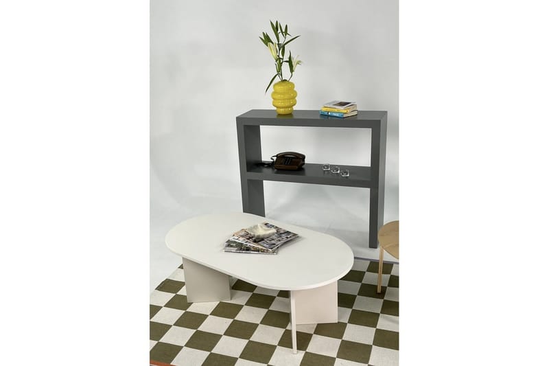 Soffbord Glenure Grädde - Grädde - Möbler - Vardagsrum - Soffbord & vardagsrumsbord - Soffbord