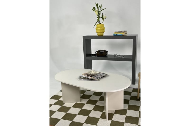 Soffbord Glenure Grädde - Grädde - Möbler - Vardagsrum - Soffbord & vardagsrumsbord - Soffbord