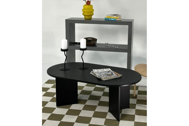 Soffbord Glenure Svart - Svart - Möbler - Vardagsrum - Soffbord & vardagsrumsbord - Soffbord