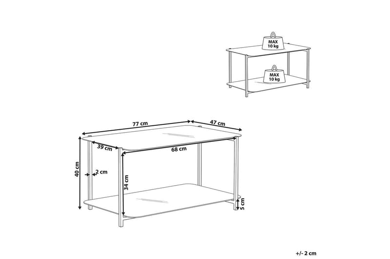 Soffbord Gloster - Möbler - Vardagsrum - Soffbord & vardagsrumsbord - Soffbord