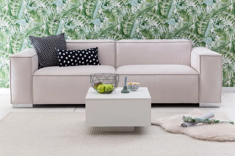 Golnick Soffbord 60 cm med Förvaring - Vit - Möbler - Vardagsrum - Soffbord & vardagsrumsbord - Soffbord