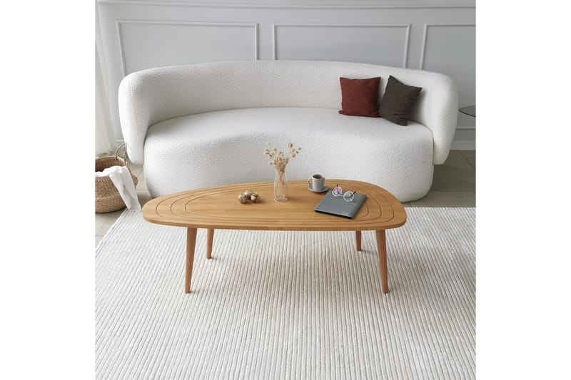 GOZOA Soffbord 115 cm Teak - Möbler - Vardagsrum - Soffbord & vardagsrumsbord - Soffbord