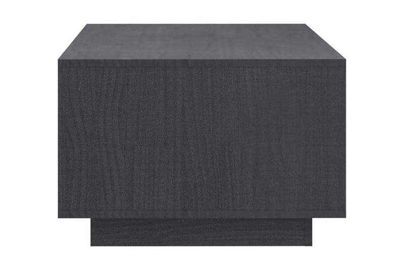 Soffbord grå 110x50x33,5 cm massiv furu - Grå - Bord - Soffbord