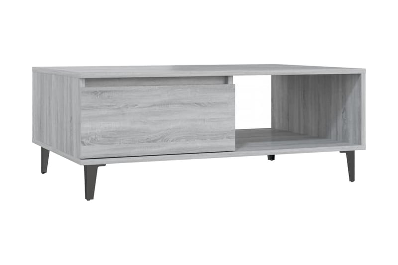 Soffbord grå sonoma 90x60x35 cm spånskiva - Grå - Möbler - Vardagsrum - Soffbord & vardagsrumsbord - Soffbord