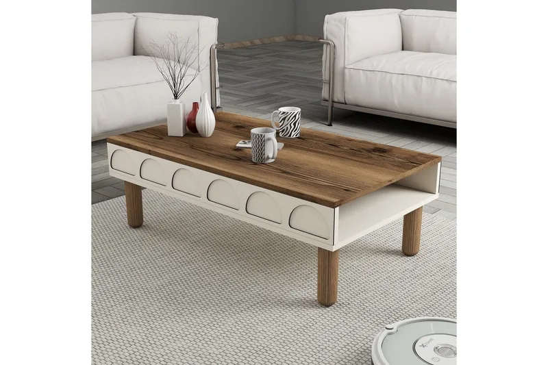 Soffbord Grädde - Grädde - Möbler - Vardagsrum - Soffbord & vardagsrumsbord - Soffbord