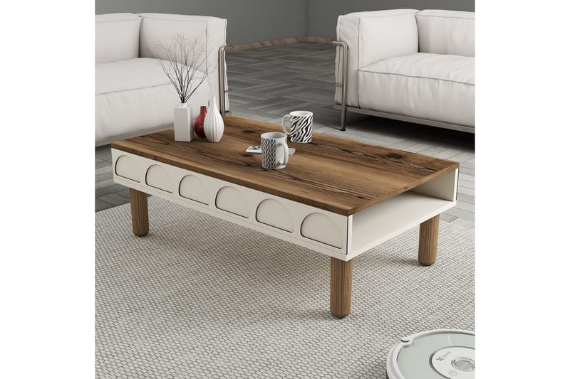 Soffbord Grädde - Grädde - Möbler - Vardagsrum - Soffbord & vardagsrumsbord - Soffbord