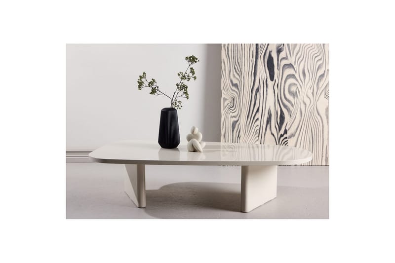 Soffbord Grönvik - Beige, 135 x 65 - Möbler - Vardagsrum - Soffbord & vardagsrumsbord - Soffbord