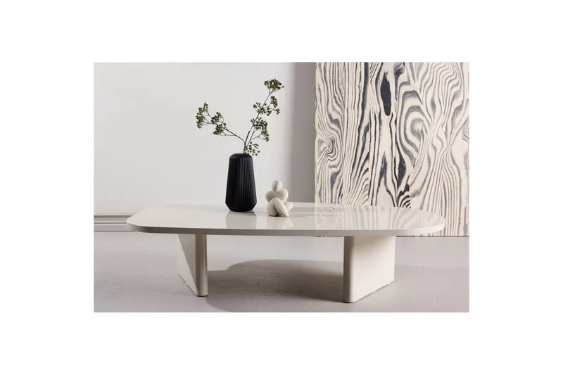 Soffbord Grönvik - Beige, 135 x 65 - Möbler - Vardagsrum - Soffbord & vardagsrumsbord - Soffbord