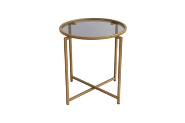 Hardinwre Soffbord 50 cm Runt 2-pack - Guld - Möbler - Vardagsrum - Soffbord & vardagsrumsbord - Satsbord