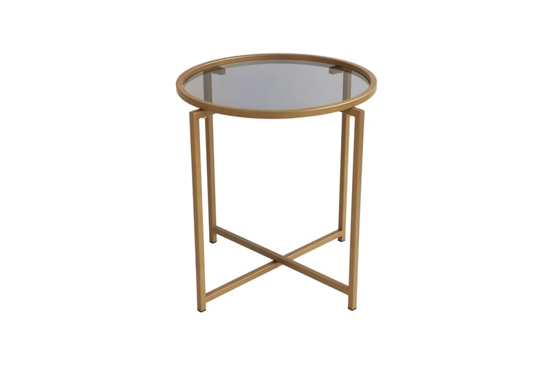 Hardinwre Soffbord 50 cm Runt 2-pack - Guld - Möbler - Vardagsrum - Soffbord & vardagsrumsbord - Satsbord