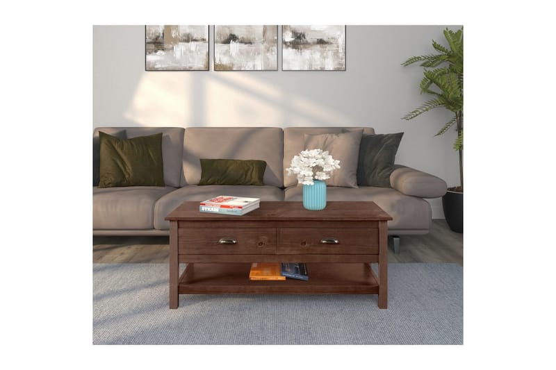 Soffbord Harry Brun - Brun - Möbler - Vardagsrum - Soffbord & vardagsrumsbord - Soffbord