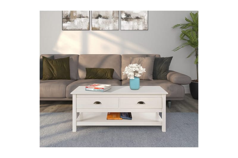 Soffbord Harry Vit - Vit - Möbler - Vardagsrum - Soffbord & vardagsrumsbord - Soffbord