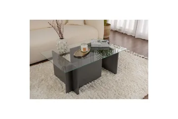 Soffbord Haruto Antracit - Antracit - Möbler - Vardagsrum - Soffbord & vardagsrumsbord - Soffbord
