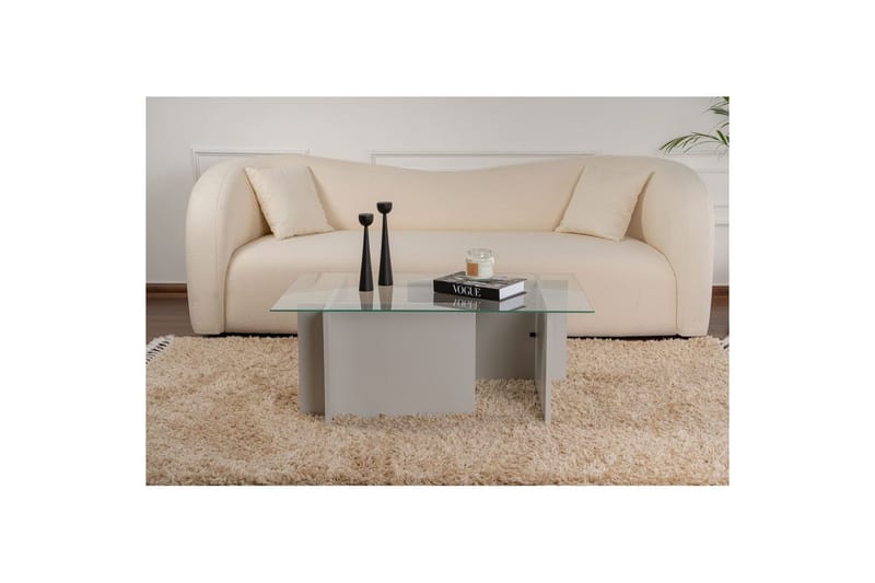 Soffbord Haruto Grå - Grå - Möbler - Vardagsrum - Soffbord & vardagsrumsbord - Soffbord