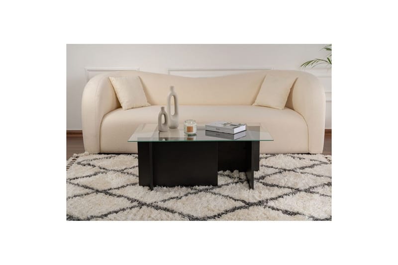 Soffbord Haruto Trä Svart - Trä Svart - Möbler - Vardagsrum - Soffbord & vardagsrumsbord - Soffbord