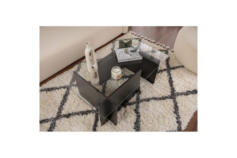 Soffbord Haruto Trä Svart - Trä Svart - Möbler - Vardagsrum - Soffbord & vardagsrumsbord - Soffbord