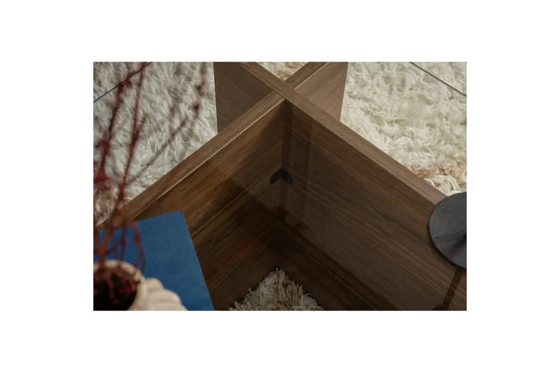 Soffbord Haruto Valnöt - Valnöt - Möbler - Vardagsrum - Soffbord & vardagsrumsbord - Soffbord