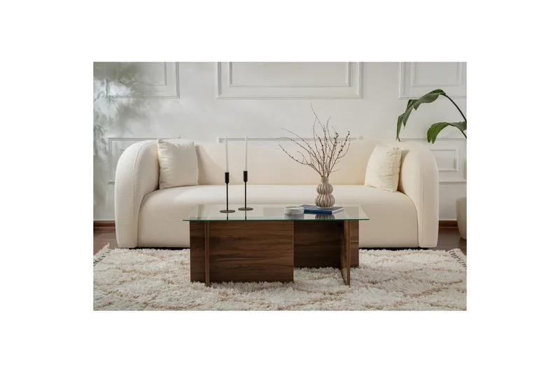 Soffbord Haruto Valnöt - Valnöt - Möbler - Vardagsrum - Soffbord & vardagsrumsbord - Soffbord