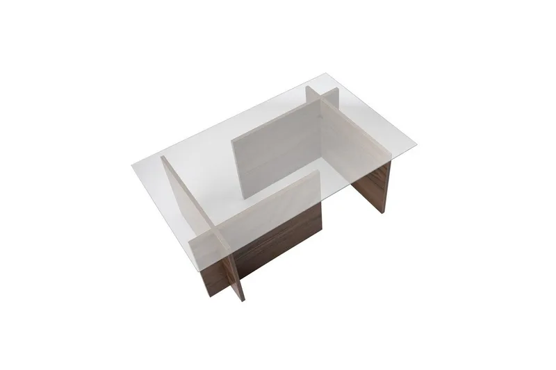 Soffbord Haruto Valnöt - Valnöt - Möbler - Vardagsrum - Soffbord & vardagsrumsbord - Soffbord