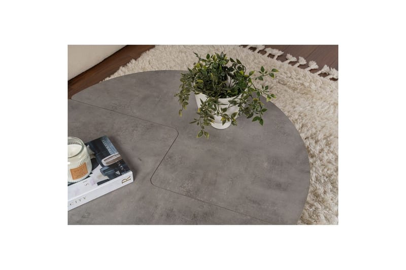 Soffbord Haruya Betonggrå - Betonggrå - Möbler - Vardagsrum - Soffbord & vardagsrumsbord - Satsbord