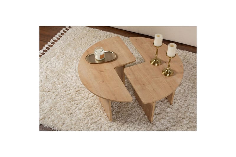 Soffbord Haruya Ek - Ek - Möbler - Vardagsrum - Soffbord & vardagsrumsbord - Satsbord