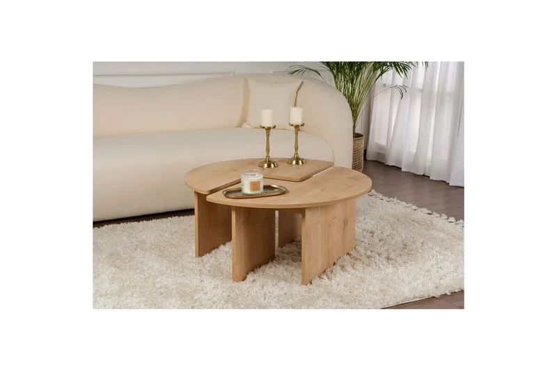 Soffbord Haruya Ek - Ek - Möbler - Vardagsrum - Soffbord & vardagsrumsbord - Satsbord