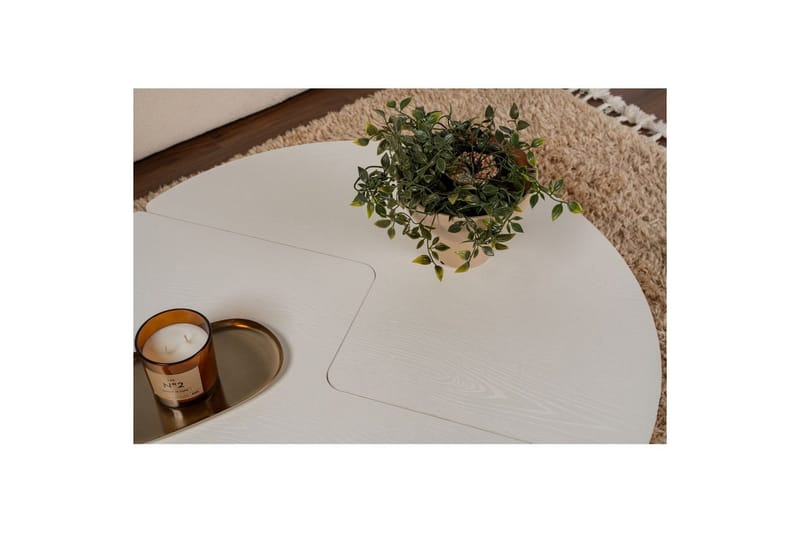 Soffbord Haruya Trä Vit - Trä Vit - Möbler - Vardagsrum - Soffbord & vardagsrumsbord - Satsbord