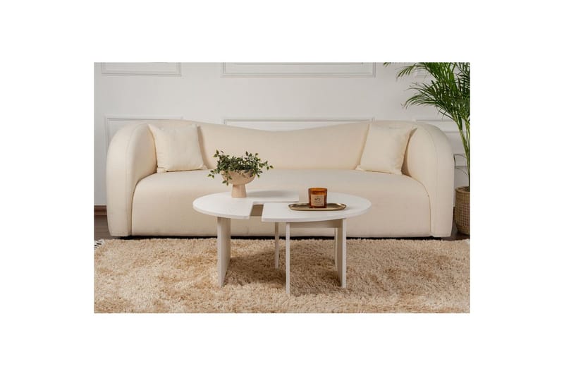Soffbord Haruya Trä Vit - Trä Vit - Möbler - Vardagsrum - Soffbord & vardagsrumsbord - Satsbord