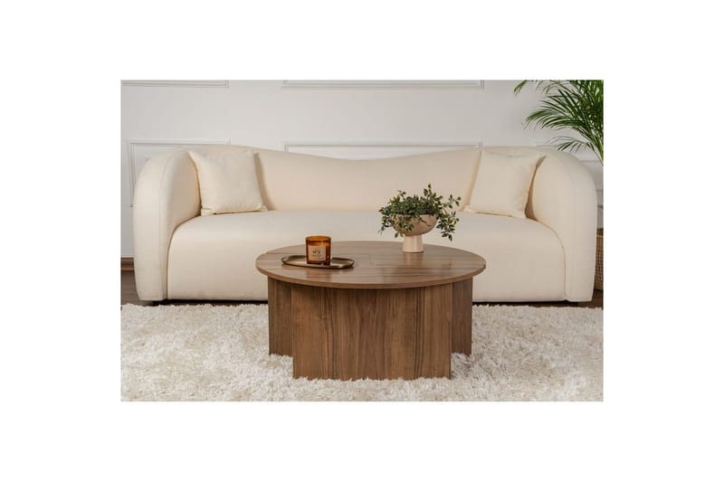 Soffbord Haruya Valnöt - Valnöt - Möbler - Vardagsrum - Soffbord & vardagsrumsbord - Satsbord