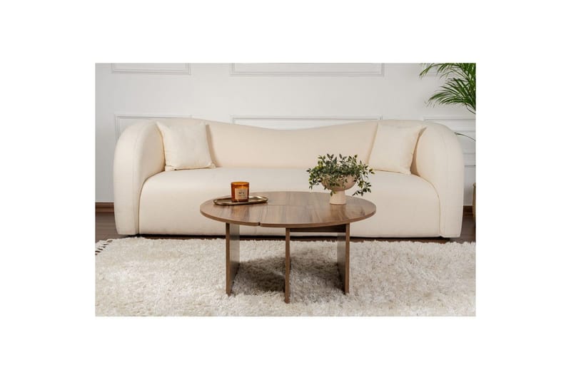 Soffbord Haruya Valnöt - Valnöt - Möbler - Vardagsrum - Soffbord & vardagsrumsbord - Satsbord