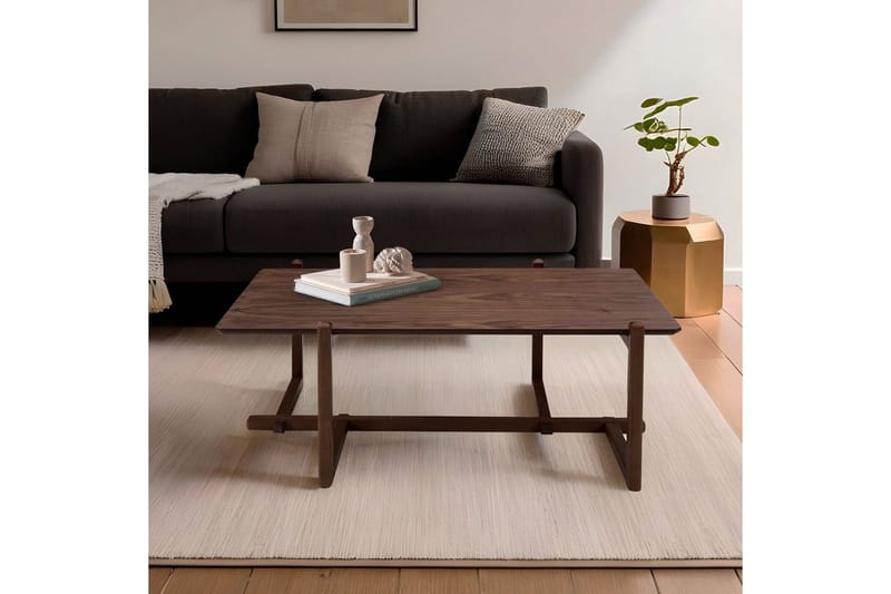Soffbord Harven Valnöt - Mediumfärgat trä - Möbler - Vardagsrum - Soffbord & vardagsrumsbord - Soffbord