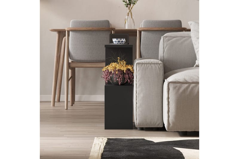 Soffbord Homemania Silkesvart - Silkesvart - Möbler - Vardagsrum - Soffbord & vardagsrumsbord - Soffbord