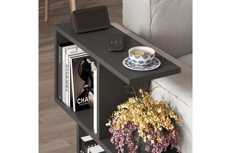 Soffbord Homemania Silkesvart - Silkesvart - Möbler - Vardagsrum - Soffbord & vardagsrumsbord - Soffbord
