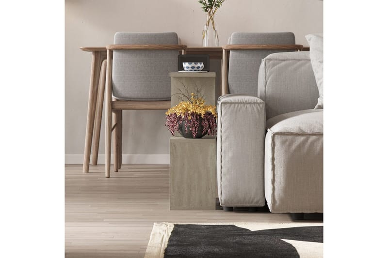 Soffbord Homemania Travertin - Travertin - Möbler - Vardagsrum - Soffbord & vardagsrumsbord - Soffbord