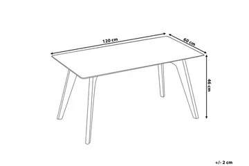 Hudson Soffbord 120 cm - Glas/Natur - Möbler - Vardagsrum - Soffbord & vardagsrumsbord - Soffbord