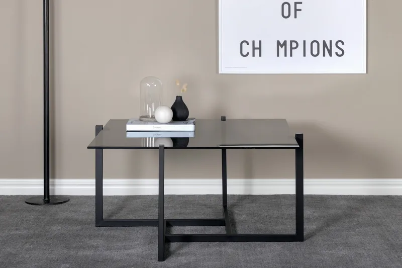 Hybrid Soffbord 80x80 cm - Grå - Möbler - Vardagsrum - Soffbord & vardagsrumsbord - Soffbord