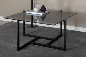 Hybrid Soffbord 80x80 cm - Grå - Möbler - Vardagsrum - Soffbord & vardagsrumsbord - Soffbord