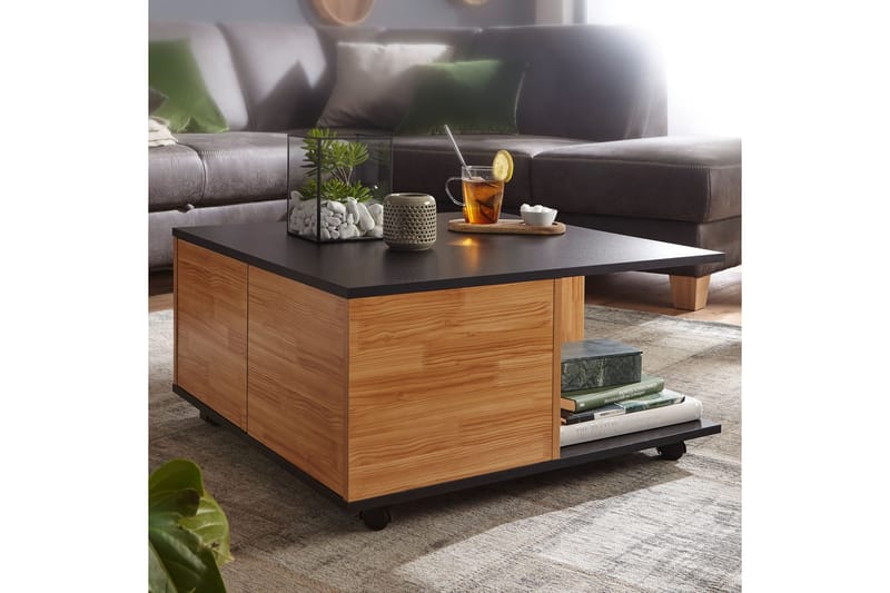 Hyland Soffbord 70 cm - Svart - Möbler - Vardagsrum - Soffbord & vardagsrumsbord - Soffbord