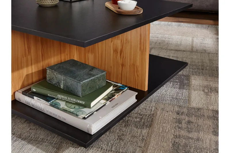 Hyland Soffbord 70 cm - Svart - Möbler - Vardagsrum - Soffbord & vardagsrumsbord - Soffbord