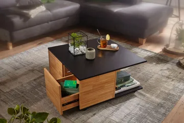 Hyland Soffbord 70 cm - Svart - Möbler - Vardagsrum - Soffbord & vardagsrumsbord - Soffbord