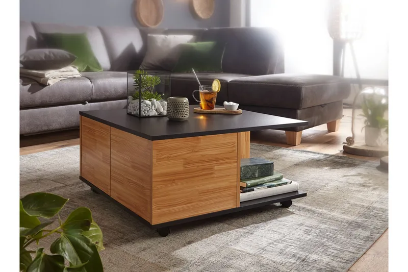 Hyland Soffbord 70 cm - Svart - Möbler - Vardagsrum - Soffbord & vardagsrumsbord - Soffbord