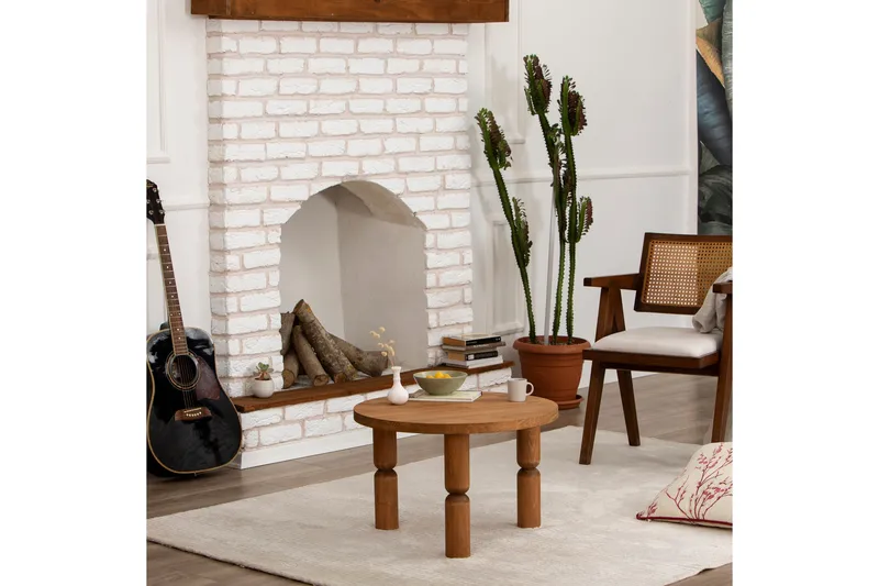 Ida Soffbord 60 cm - Brun - Möbler - Vardagsrum - Soffbord & vardagsrumsbord - Soffbord