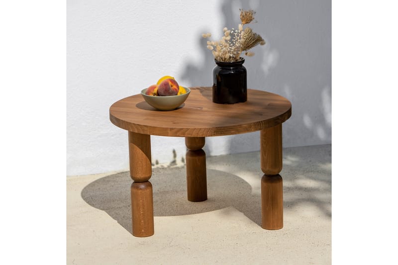 Ida Soffbord 60 cm - Brun - Möbler - Vardagsrum - Soffbord & vardagsrumsbord - Soffbord