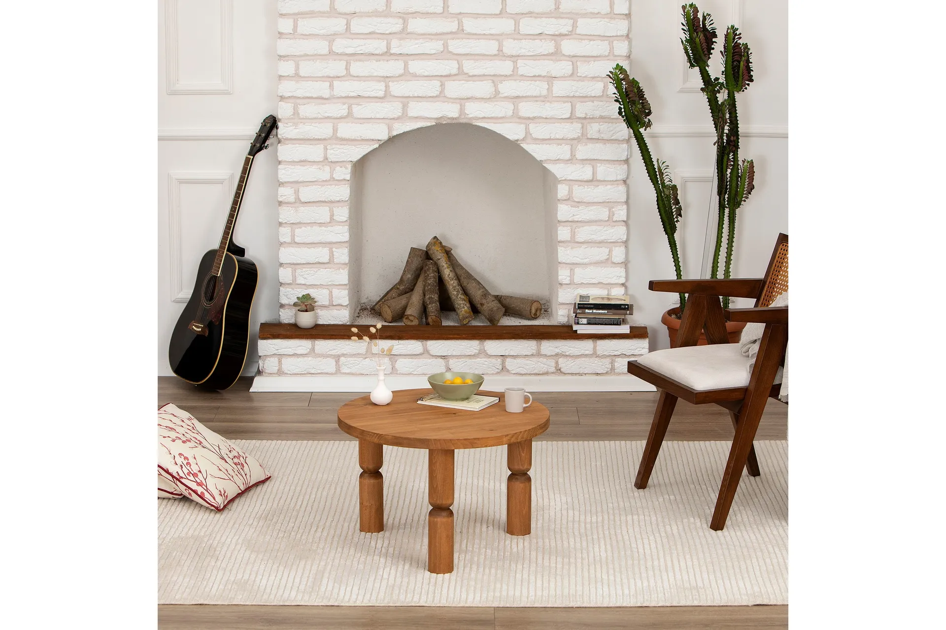 ida soffbord 60 cm brun -