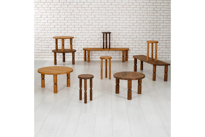 Ida Soffbord 60 cm - Valnöt - Möbler - Vardagsrum - Soffbord & vardagsrumsbord - Soffbord