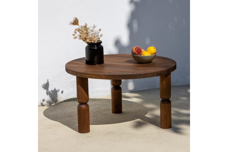 Ida Soffbord 70 cm - Valnöt - Möbler - Vardagsrum - Soffbord & vardagsrumsbord - Soffbord