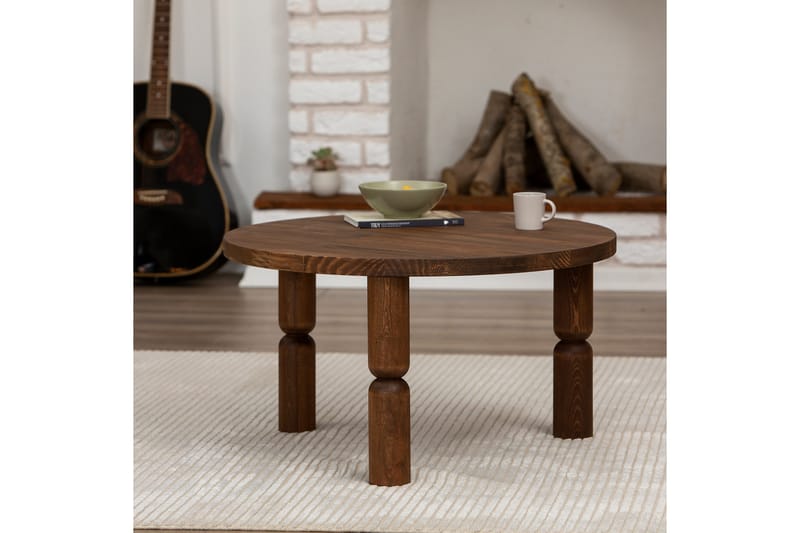 Ida Soffbord 70 cm - Valnöt - Möbler - Vardagsrum - Soffbord & vardagsrumsbord - Soffbord