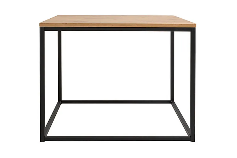 Illaso Soffbord 69 cm, Ekfärg/Svart