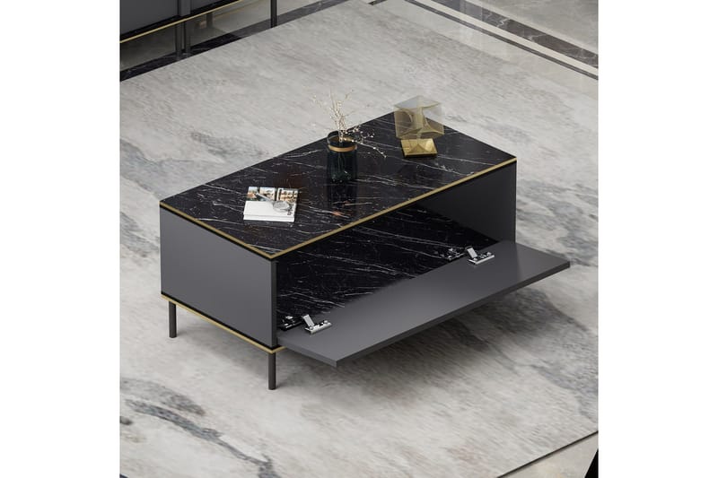 Imaj Soffbord 90 cm - Antracit - Möbler - Vardagsrum - Soffbord & vardagsrumsbord - Soffbord